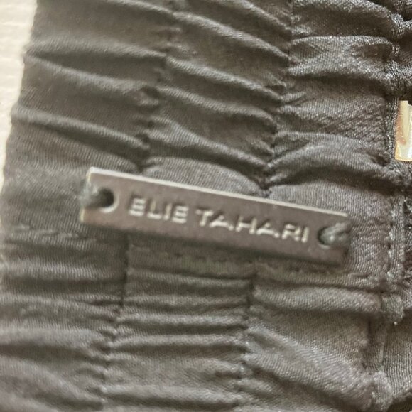 Tahari black relax silk Pants 100% Silk Size XS - Picture 8 of 10